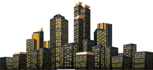 New York City Skyline Illustration