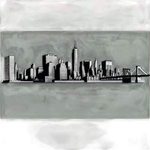 New York City Skyline Png 06122024 PNG image