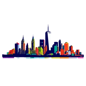 New York City Skyline PNG Jft48 PNG