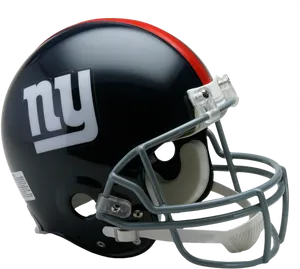 New York Football Helmet PNG image