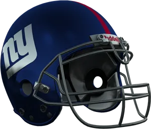 New York Football Helmet PNG image