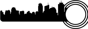 New York Skyline Silhouette.png PNG image