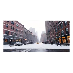 New York Snow Scene Png 88 PNG image