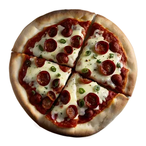 New York Style Pepperoni Pizza PNG Ofq PNG