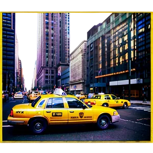 New York Taxi Cab Png 05212024 PNG image