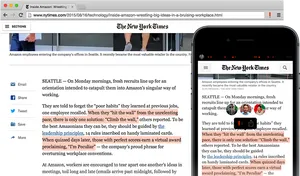 New York Timeson Devices PNG