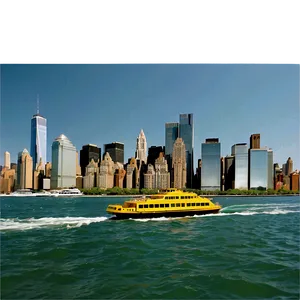 New York Water Taxi Png 05212024 PNG image