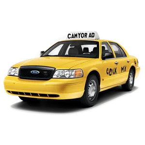 New York Yellow Cab Png 48 PNG image