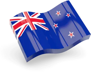 New Zealand Flag Waving PNG