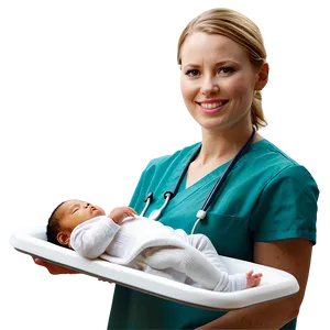 Newborn Care Nurse Png Smd85 PNG image