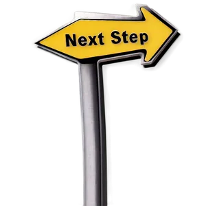 Next Step Arrow Graphic Png 06262024 PNG image