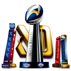 Nfl Super Bowl Winner Trophy Png Eip PNG image