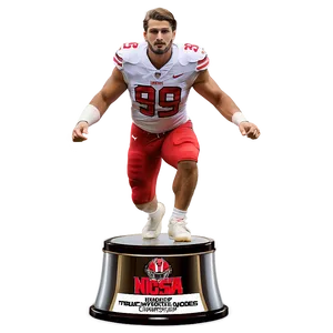 Nick Bosa Championship Trophy Png Cko PNG image