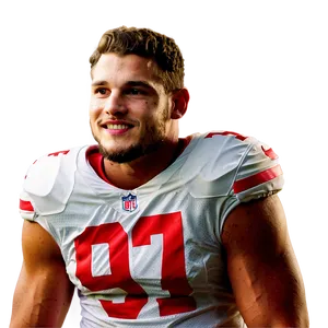 Nick Bosa Sack Celebration Png Ruf PNG image