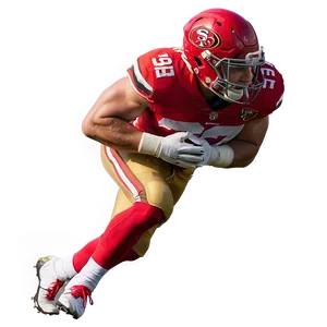 Nick Bosa Tackle Moment Png 06122024 PNG image