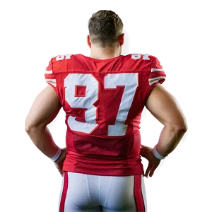 Nick Bosa Teammate Interaction Png 06122024 PNG image