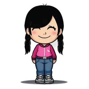 Nicole Watterson Adorable Cartoon PNG 06272024