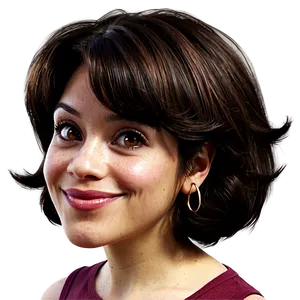 Nicole Watterson Cartoon Portrait PNG 06272024 PNG