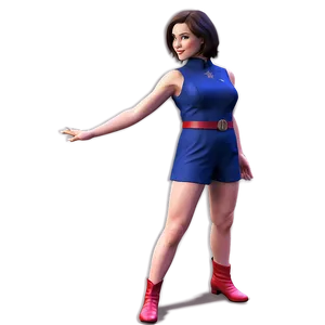Nicole Watterson Dynamic Pose PNG Brc81