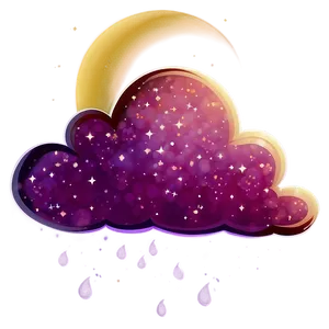 Night Cloud Clipart PNG Ssb5 PNG