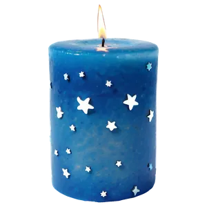 Night Sky Candle PNG Mbw
