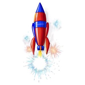 Night Sky Firework Rocket PNG Gjy14 PNG