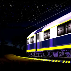 Night Train Ride PNG 05212024