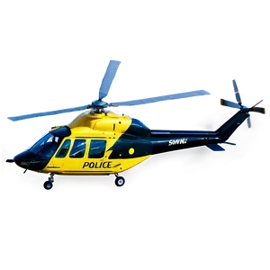 Night Vision Police Helicopter Png Oxi PNG image