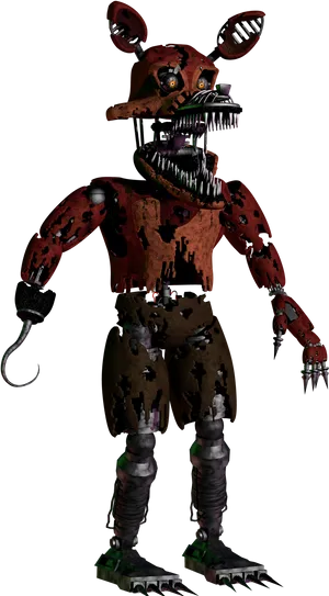 Nightmare_ Freddy_ F N A F_ Character_ Render.png PNG image
