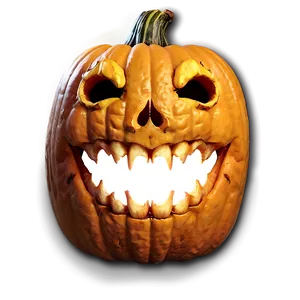 Nightmarish Pumpkin Face PNG Lif30 PNG