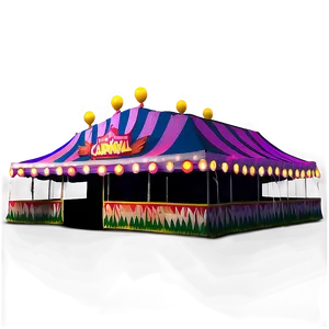 Nighttime Carnival Tent Ambiance PNG 06282024 PNG