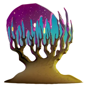 Nighttime Desert Mirage PNG 71 PNG