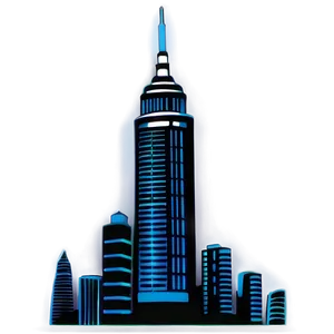 Nighttime Skyscraper Lights Png 58 PNG image