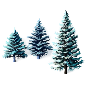 Nighttime Spruce Tree Scene PNG 41 PNG