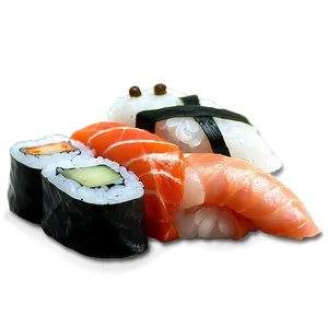 Nigiri Sushi Assortment PNG Myp38