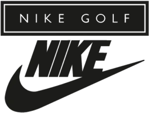Nike Golf Logo Black PNG image