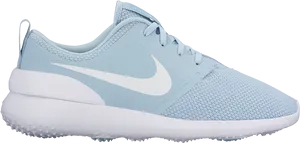 Nike Light Blue Running Shoe PNG image