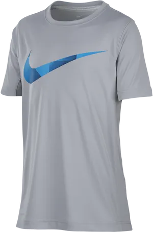 Nike Swoosh Athletic Shirt PNG