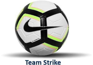 Nike Team Strike Soccer Ball PNG image