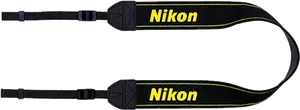 Nikon Camera Strap PNG image