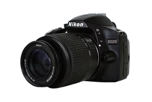 Nikon D3200 D S L R Camera PNG image