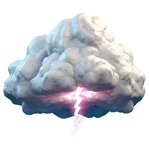 Nimbus Cloud Lightning PNG 06292024