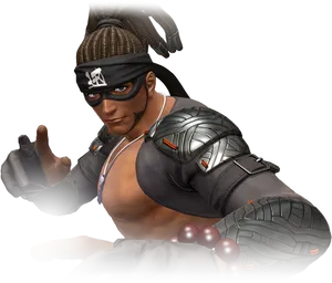 Ninja Character Pose