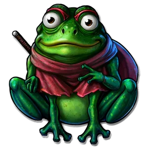 Ninja Frog PNG Aun57 PNG