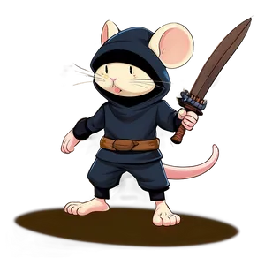 Ninja Mouse PNG 40 PNG