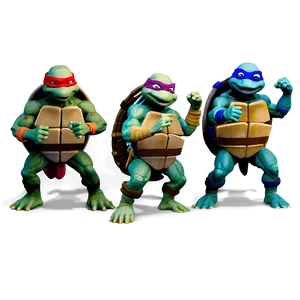 Ninja Turtles Group Shot PNG Grt PNG