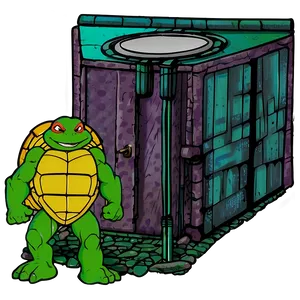 Ninja Turtles Sewer Lair Png 14 PNG image