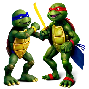Ninja Turtles Training Session PNG 05252024 PNG
