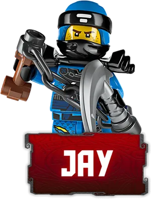 Ninjago Jay Blue Ninja Character PNG image