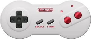 Nintendo Classic Game Controller PNG image
